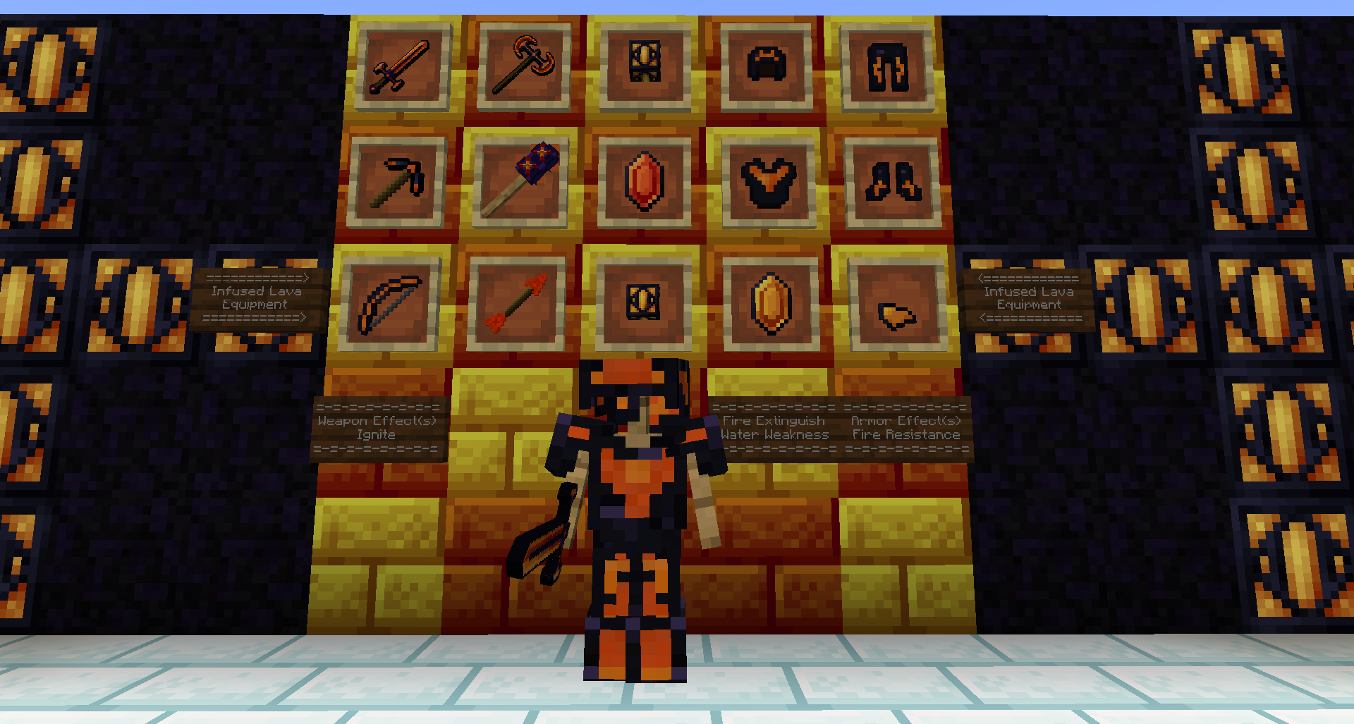 ArmorPlus Infused Lava Equipment & Items