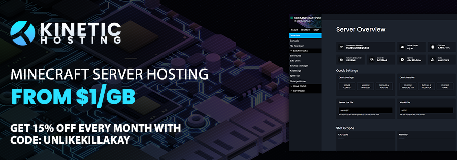 Kinetic Hosting Discount Code!