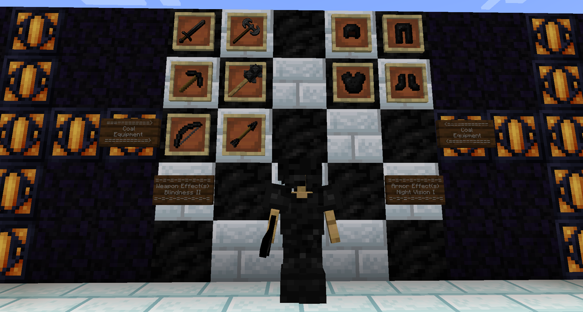 ArmorPlus Coal Equipment & Items