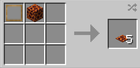 Magma block pressure plate recipe