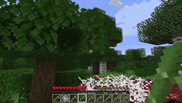 A Gif showing how the mod works