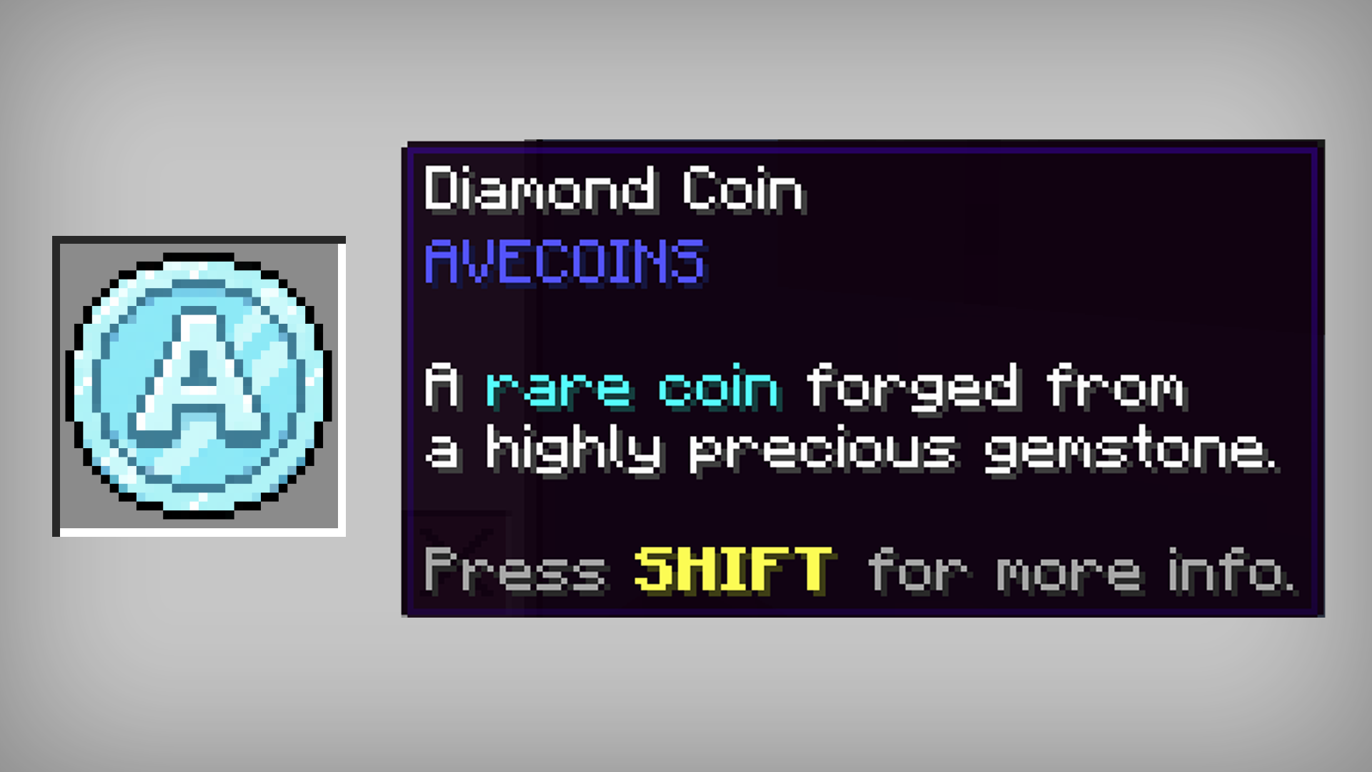 AVECOINS Diamond Coin