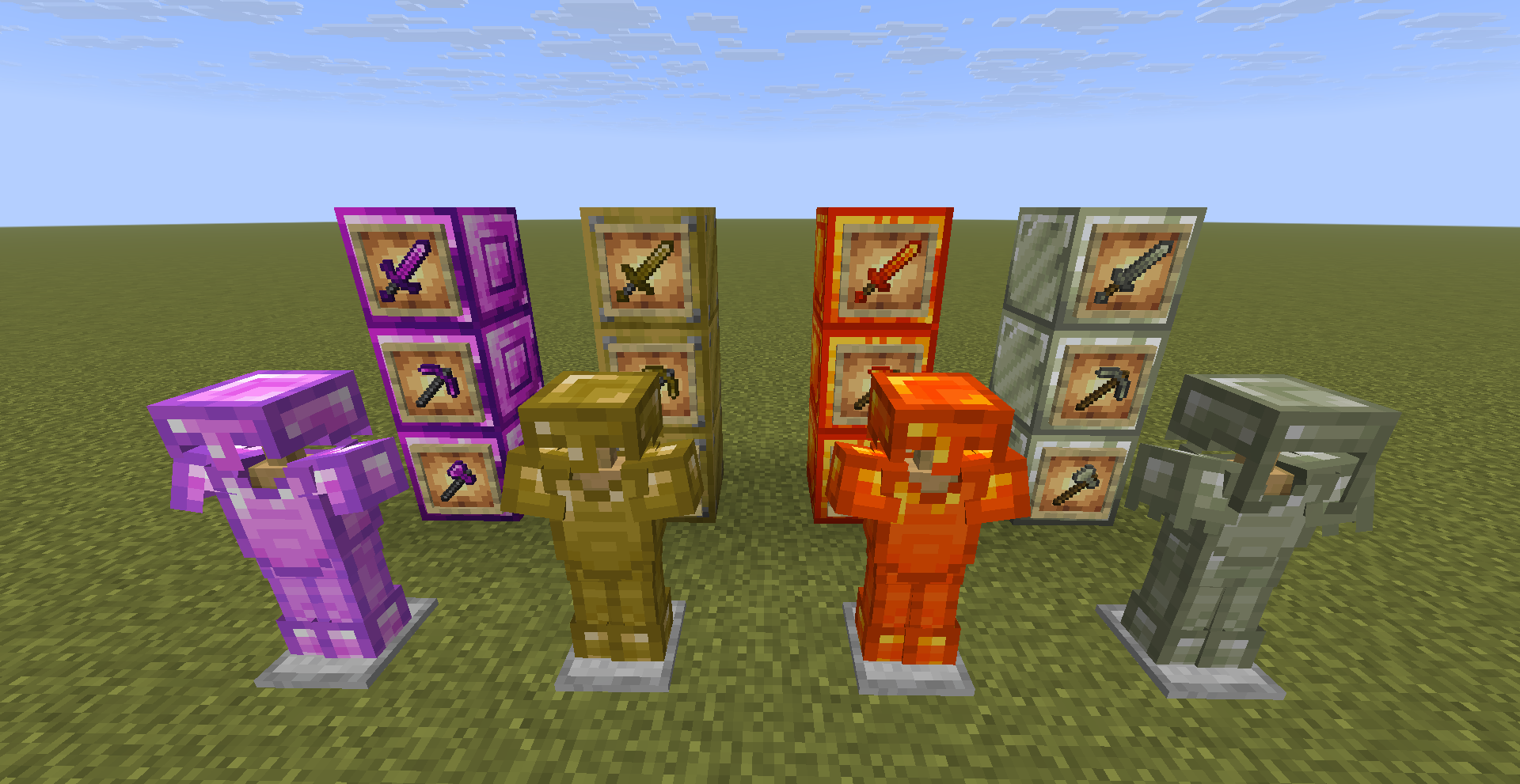 Many Different Armor Tiers