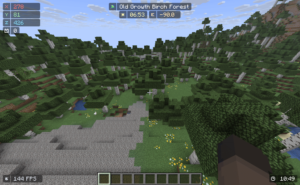 Edit HUD Screen Preview