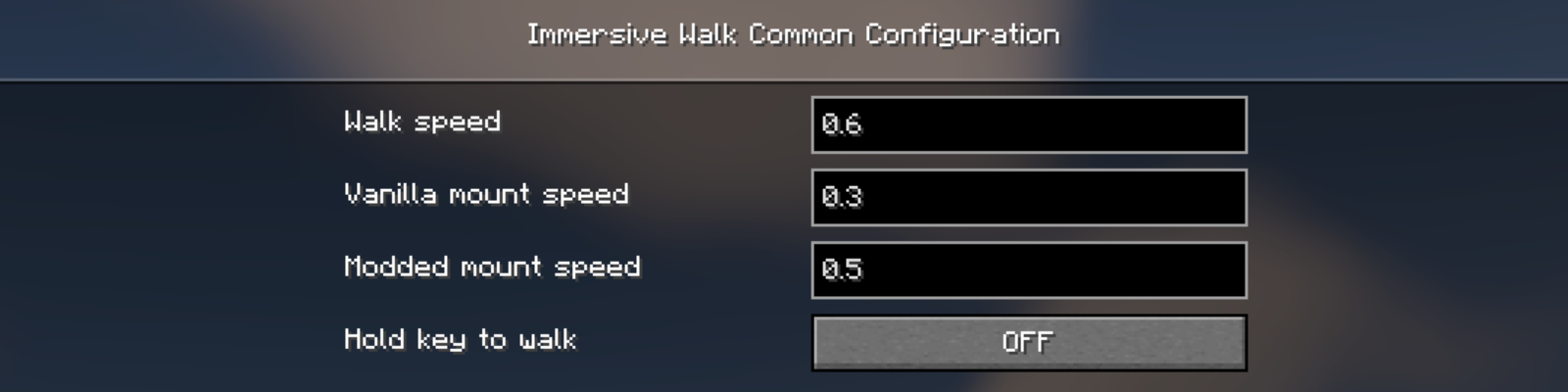 Config