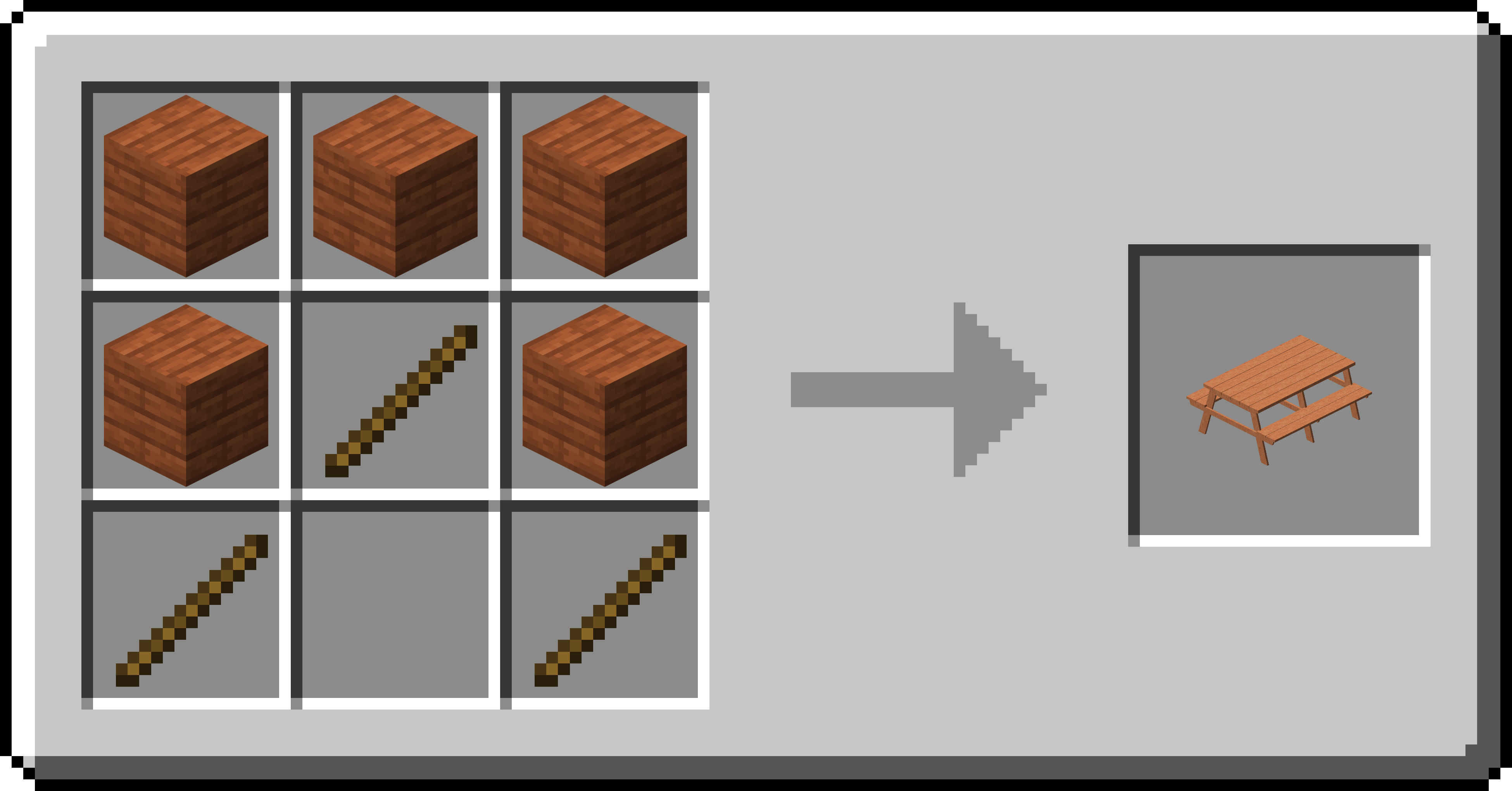 Acacia Picnic Bench Recipe