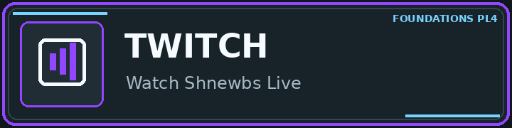 Watch Shnewbs on Twitch