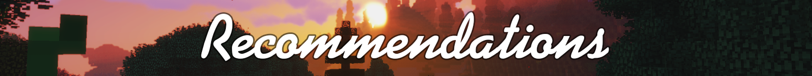 Recommendations