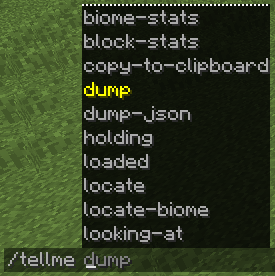 Commands