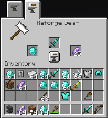 Reforge Gear Screen