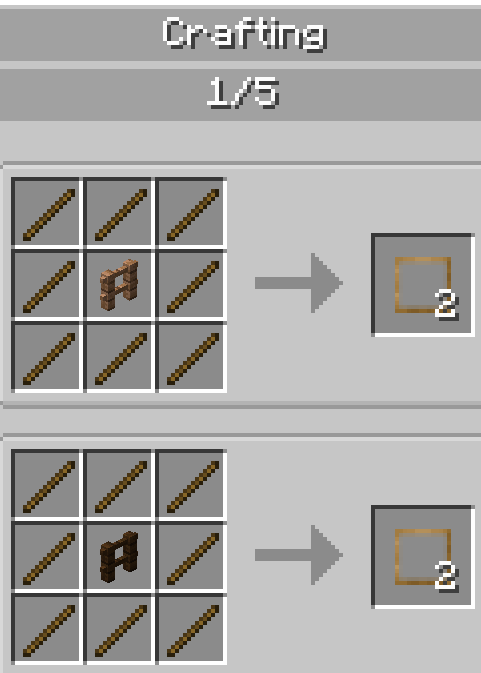 Fence frame recipe