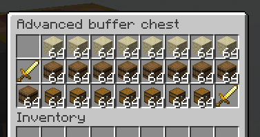 pushed another one sword