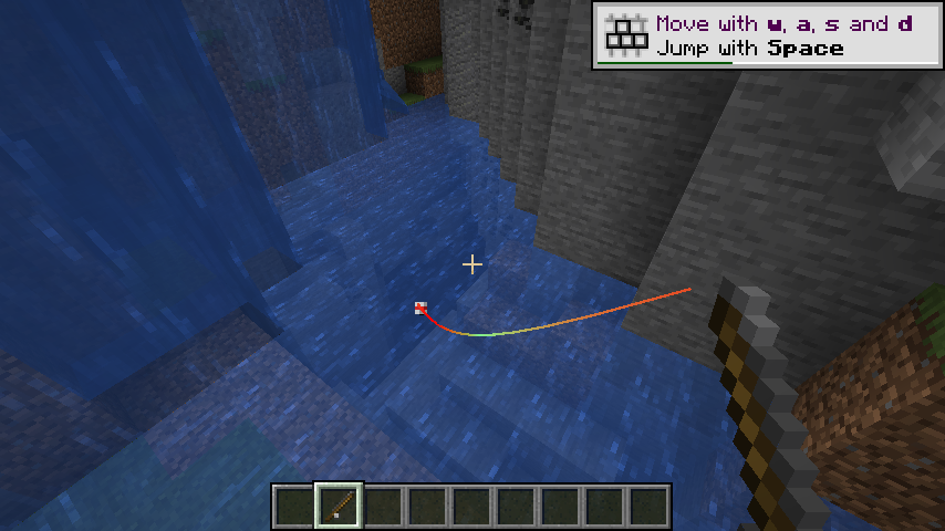 Fishing Rod in action
