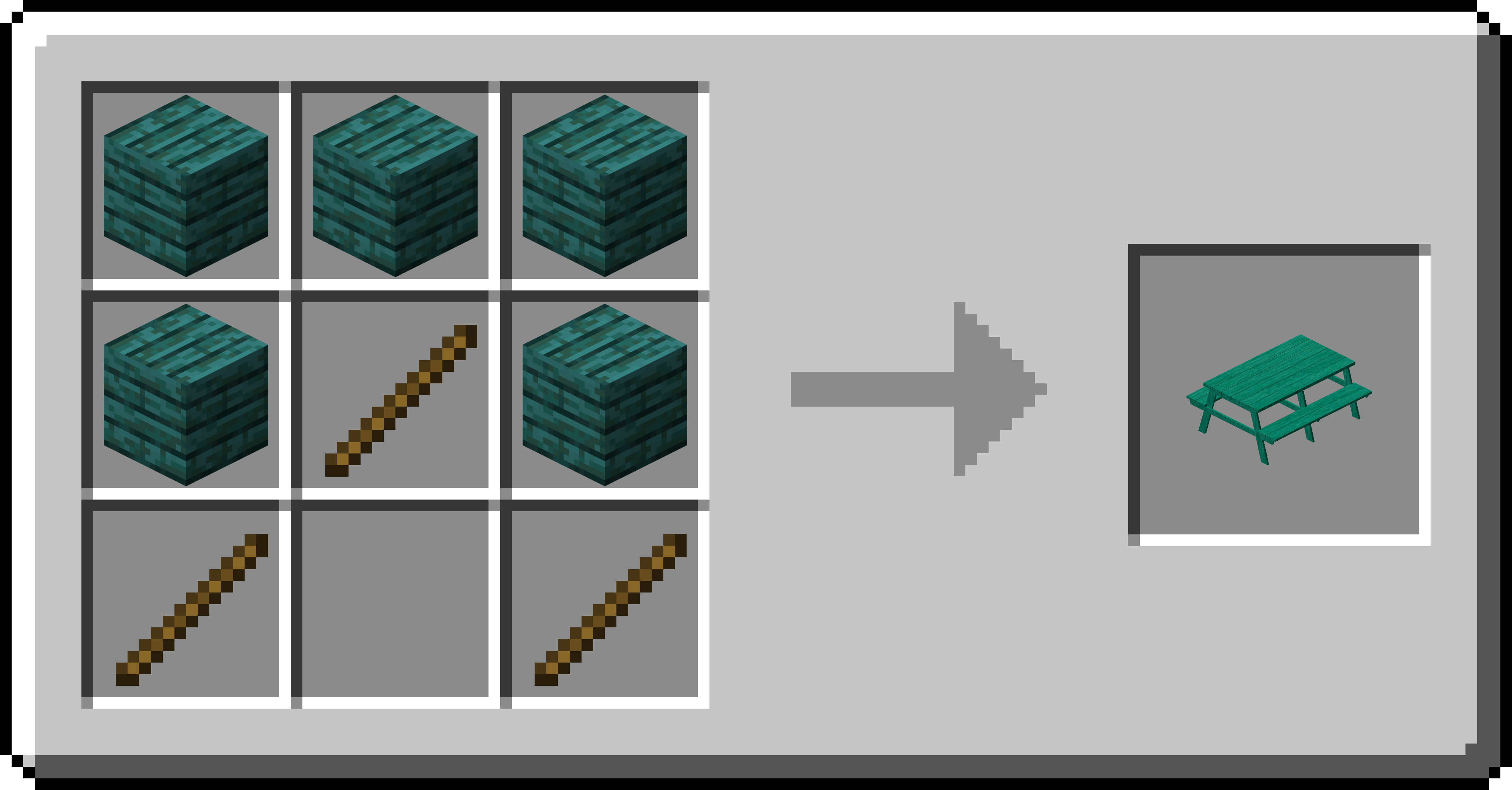Warped Picnic Bench Recipe