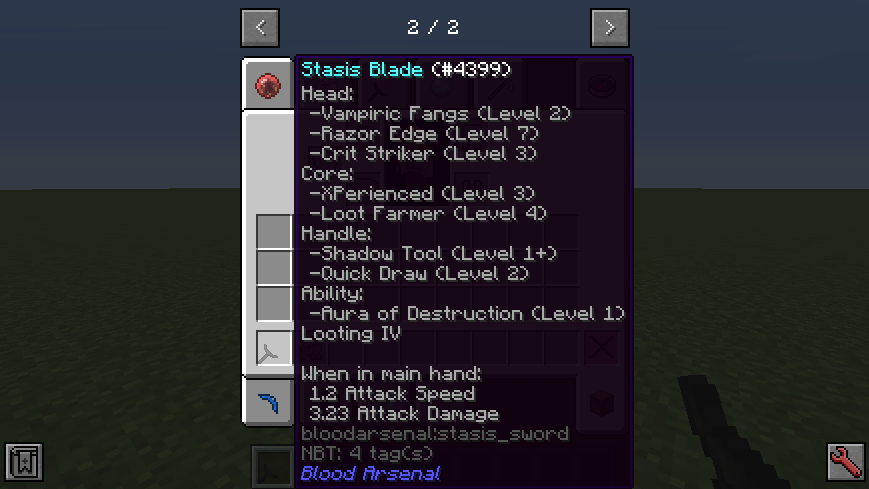 Modified Stasis Tool