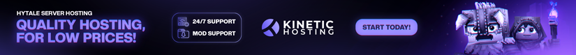 Host your own Hytale server with Kinetic Hosting