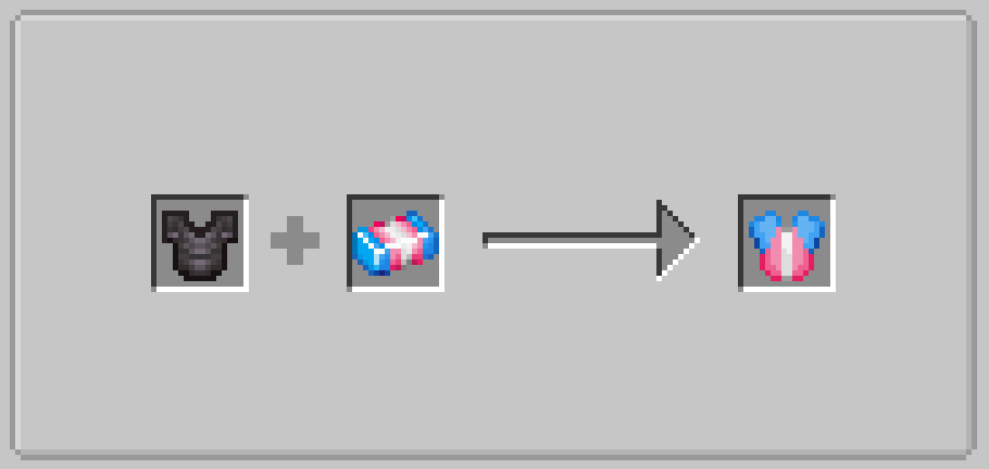 Example of crafting transium chesplate with Machine Anvil