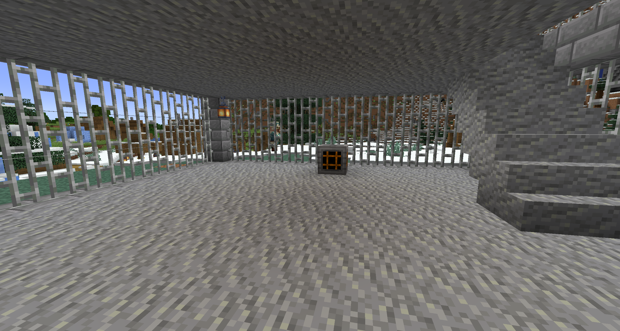 Interior of the jail