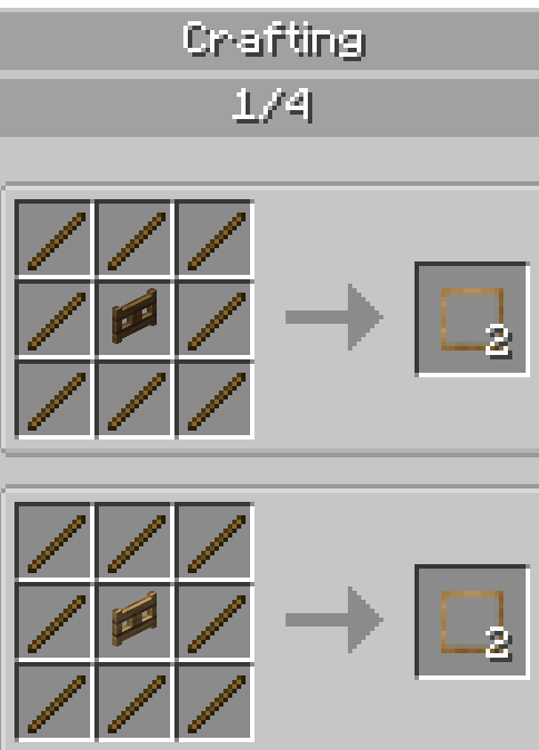 Gate frame recipe