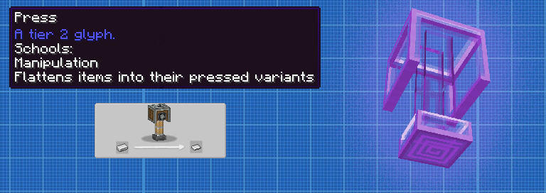 Press glyph