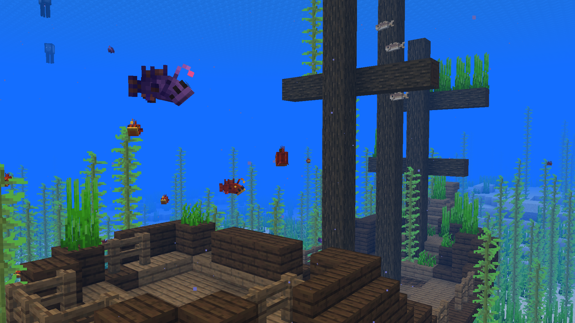 Wrecker around the shipwreck