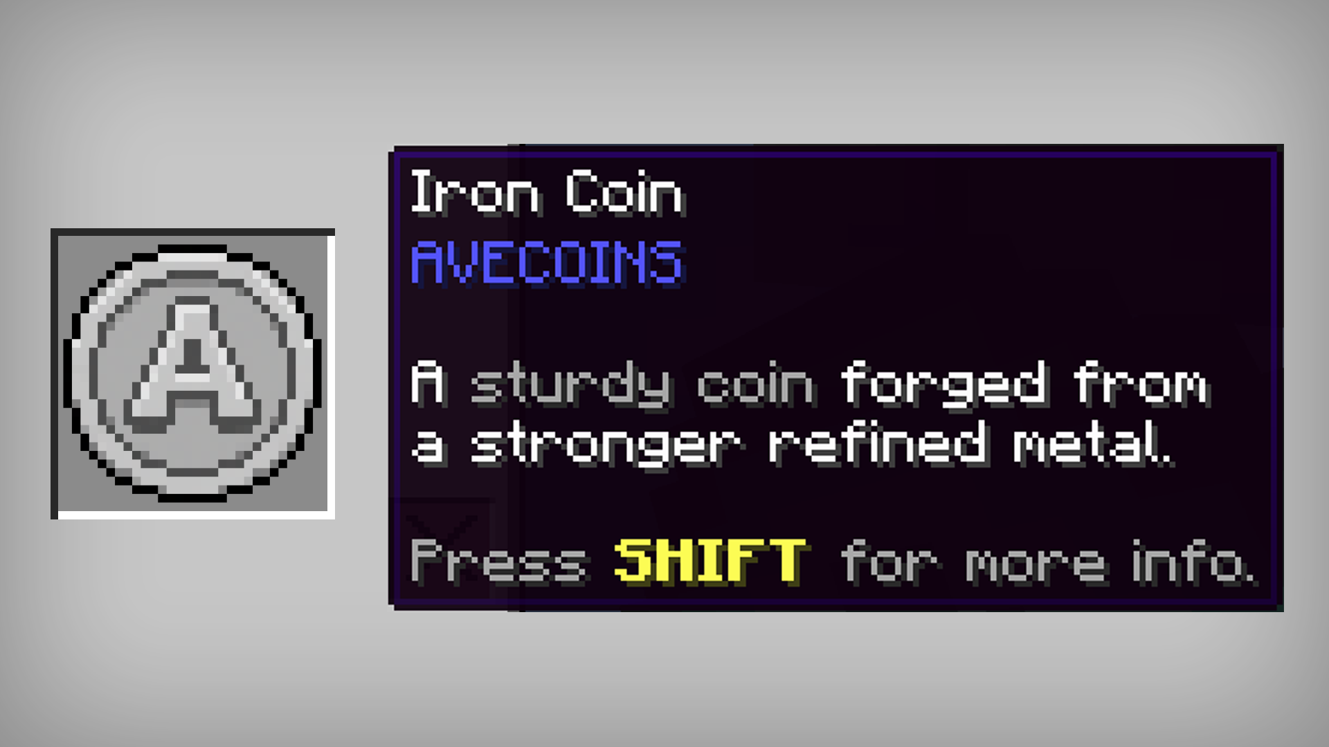 AVECOINS Iron Coin