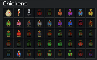 Chickens available in ATM10