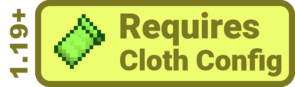 Requires Cloth Config