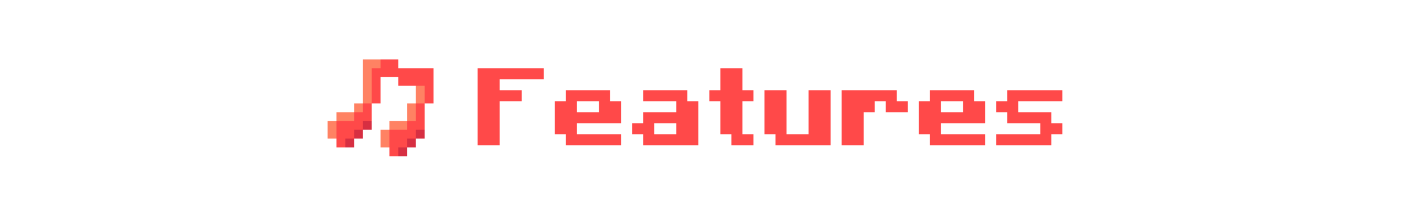 Features heading