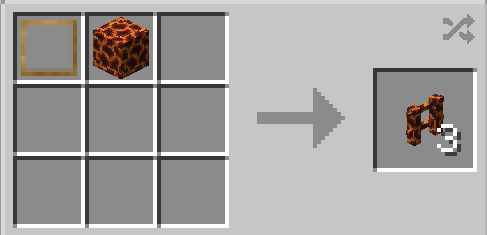 Magma block fence recipe
