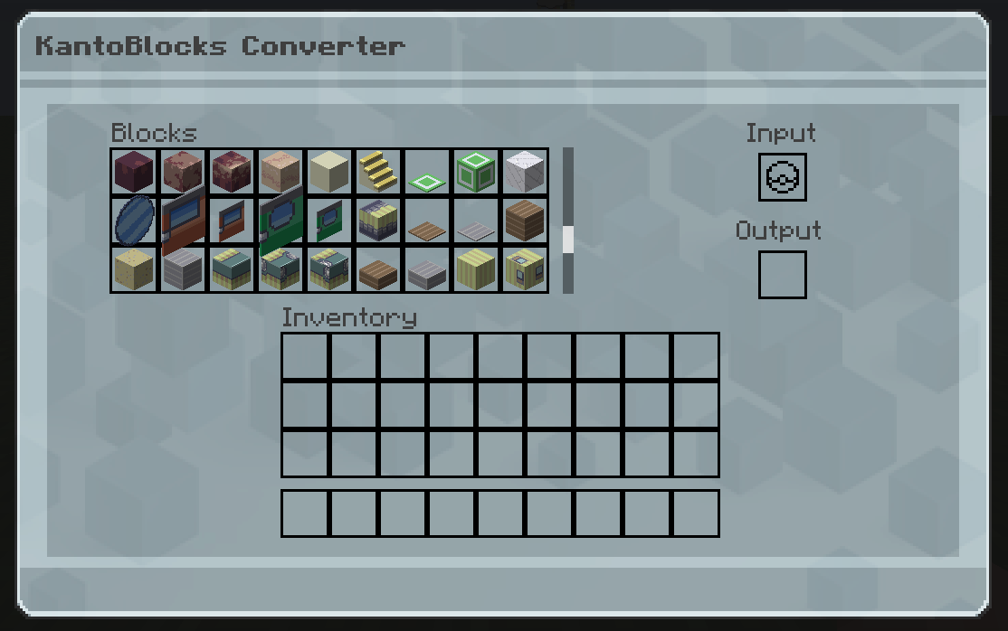 KantoBlocks Converter GUI Showcase