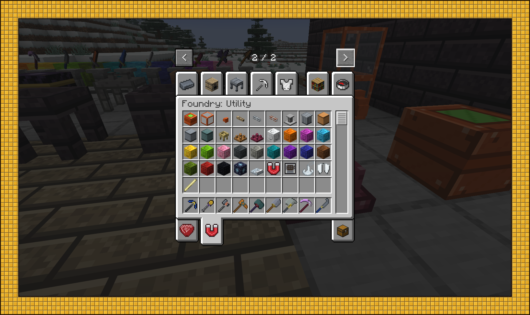 Utility tab