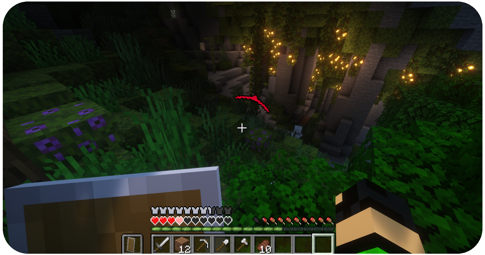Damage Indicator In-game Example