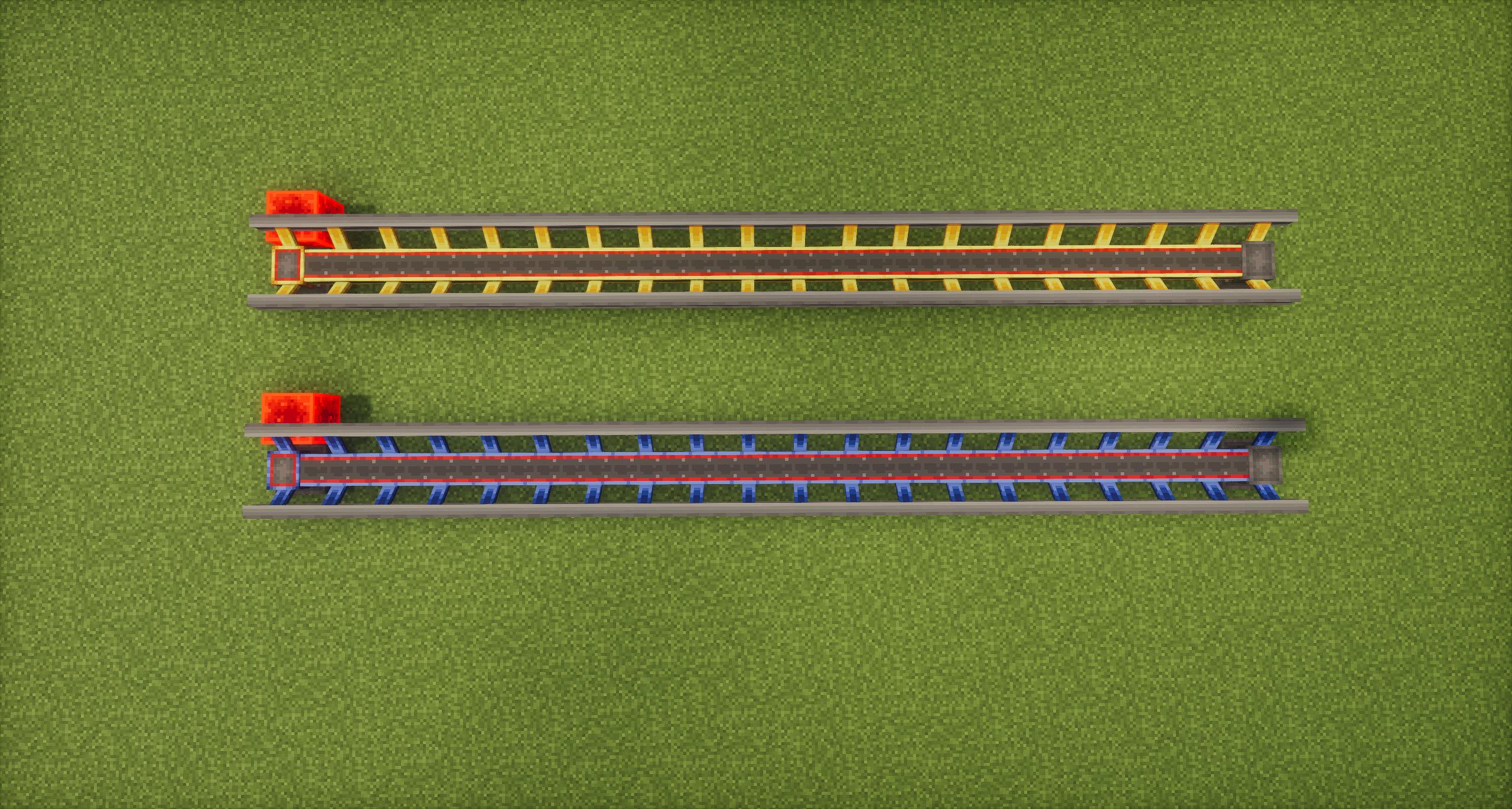 Magnetic and braking tracks
