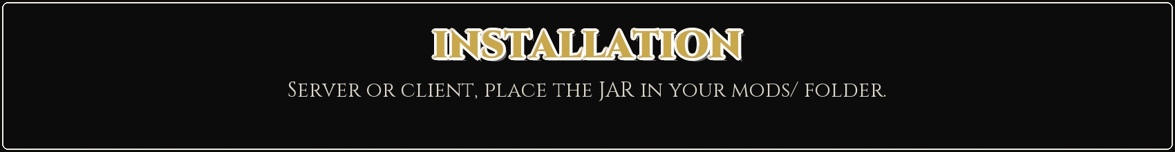 Installation