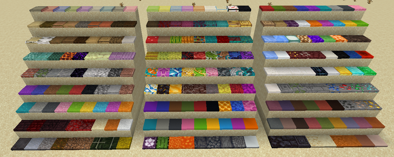 All trapdoors from the mod