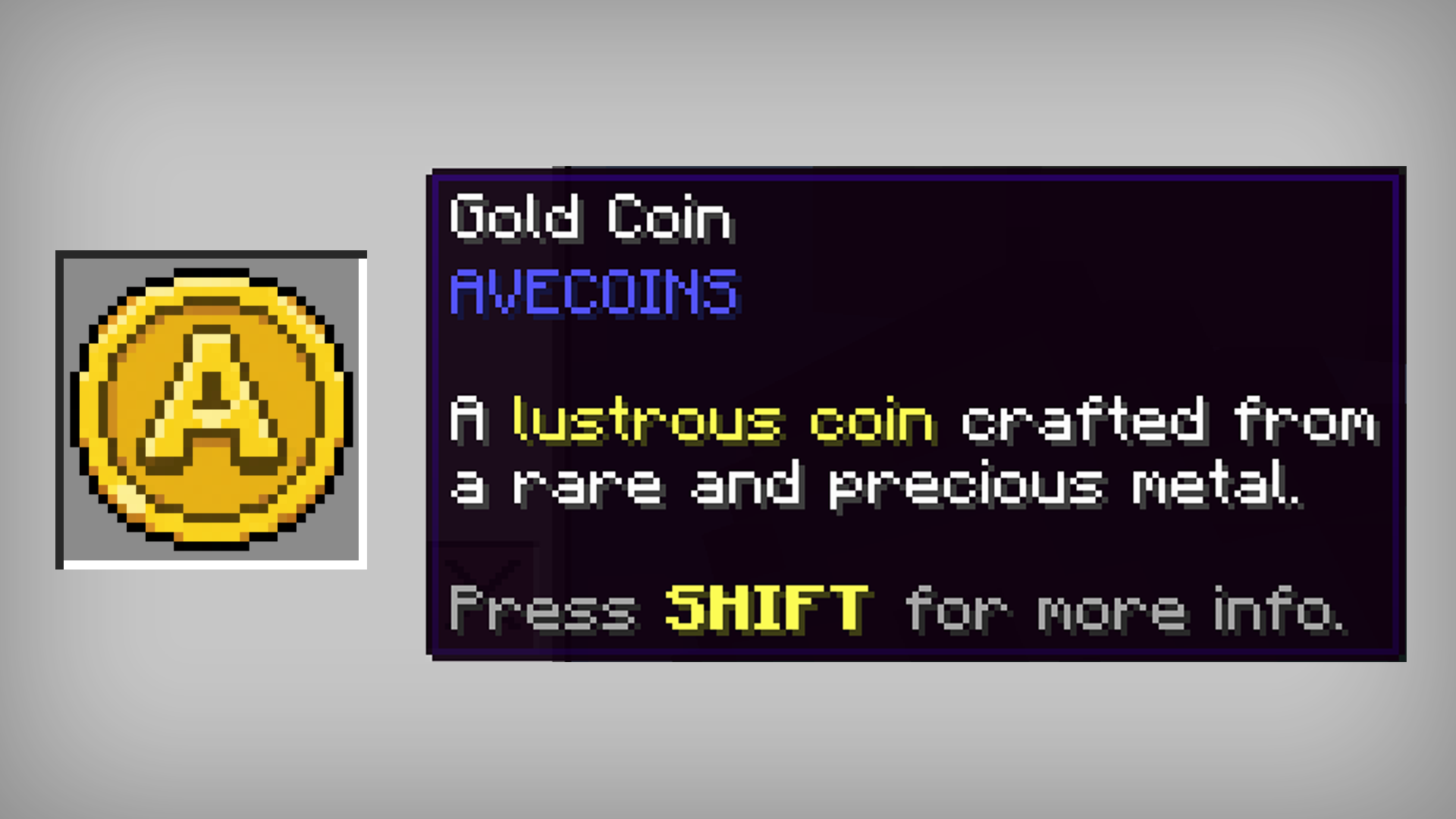 AVECOINS Gold Coin