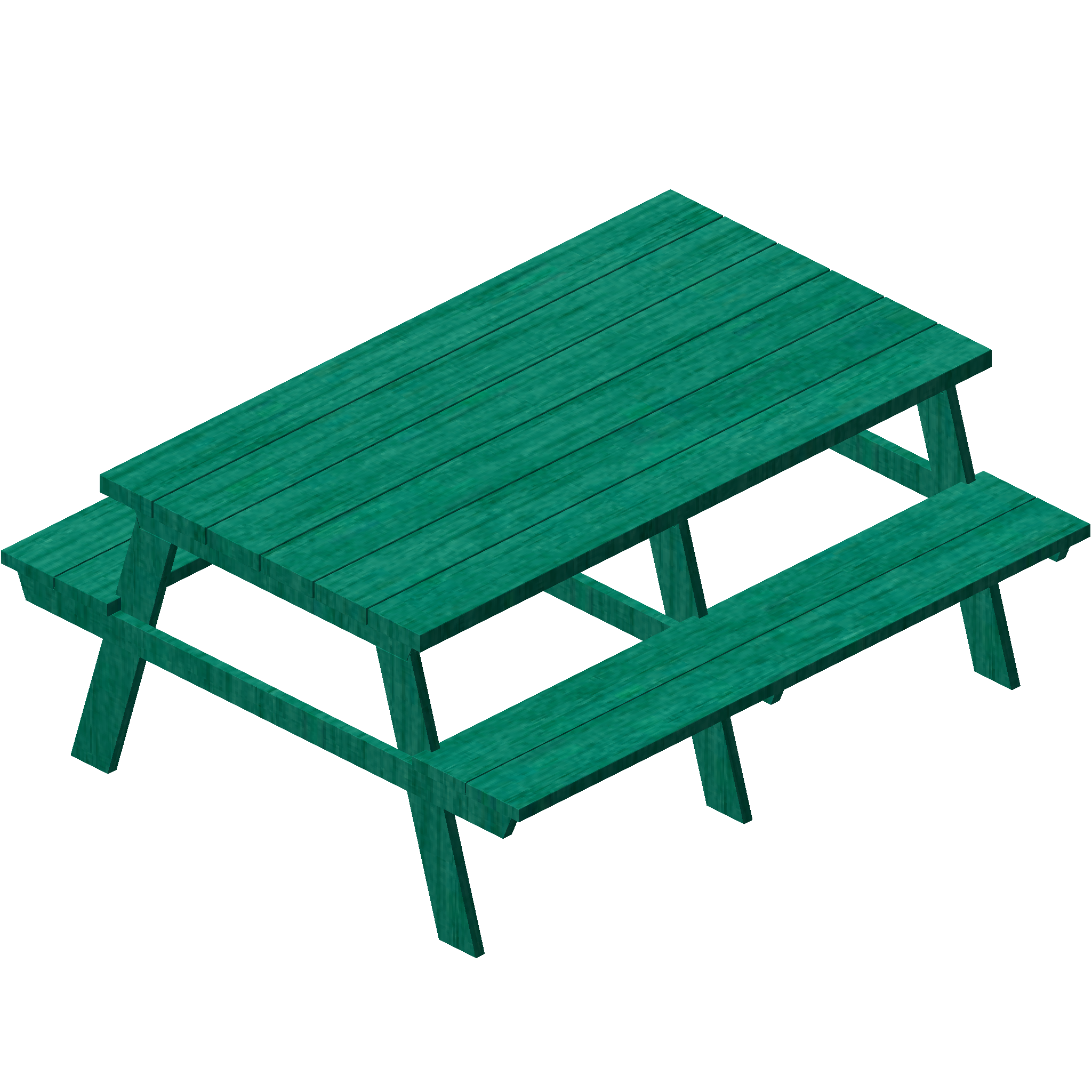 Warped Picnic Bench