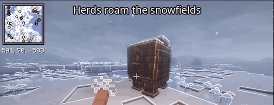 The woolly mammoth in Hardcore Winter