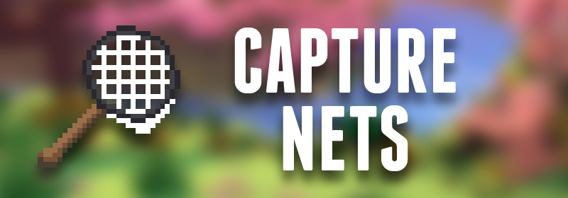 Capture Net for Fabric / Neoforge
