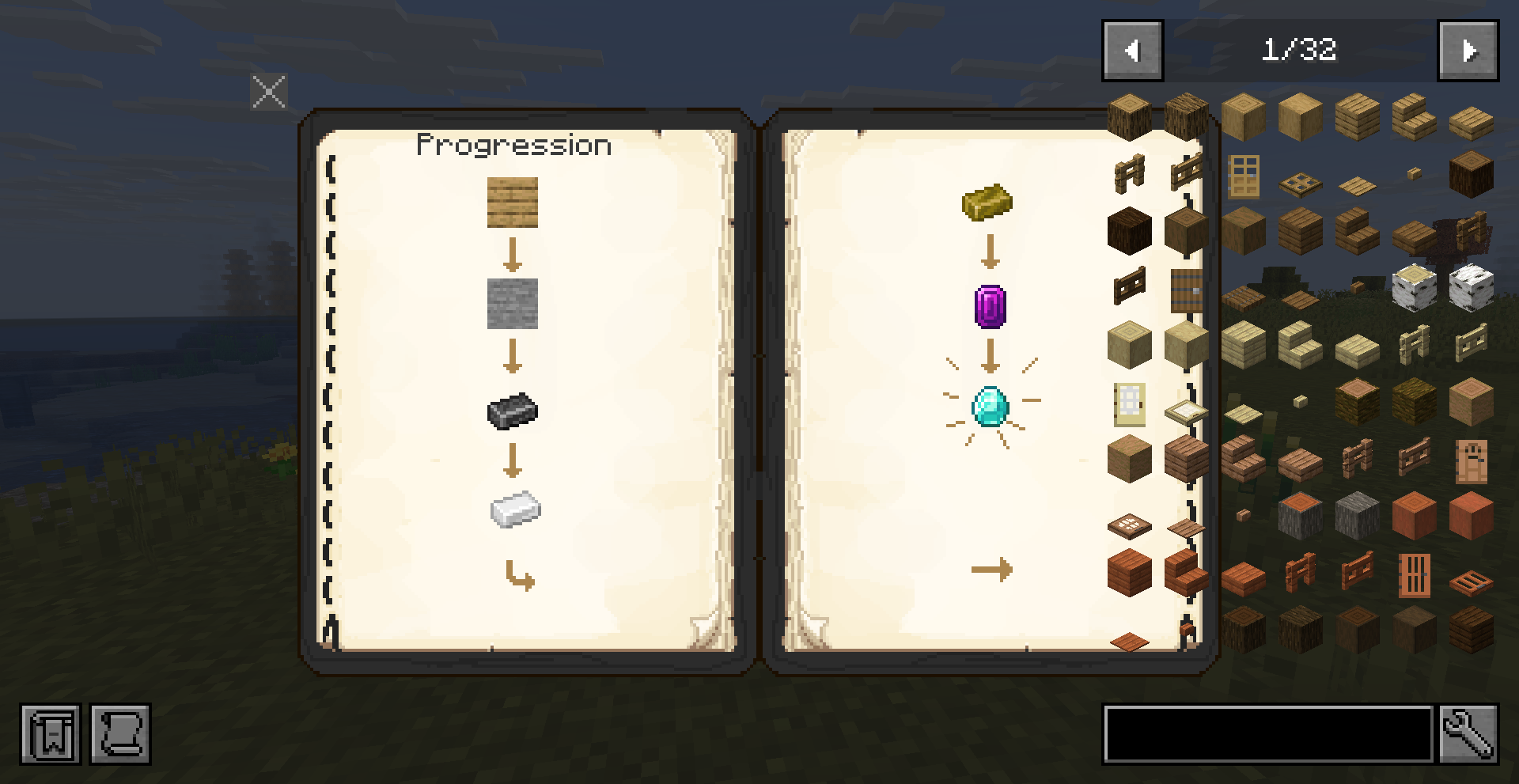 Brand new progression