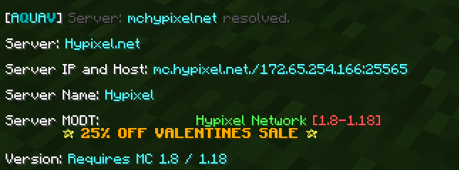 Server Resolver Result