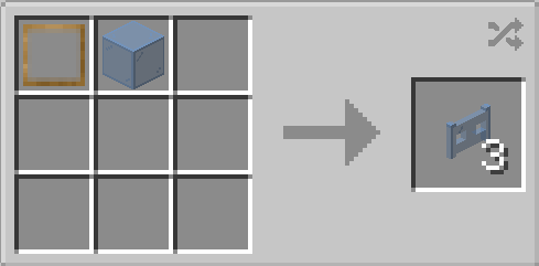 Light blue stained glass gate recipe