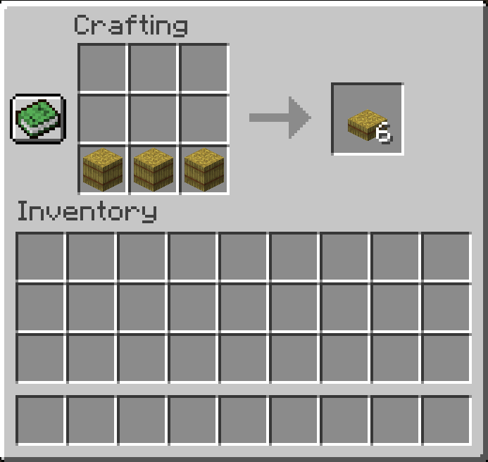 Create slabs from dried weed bales
