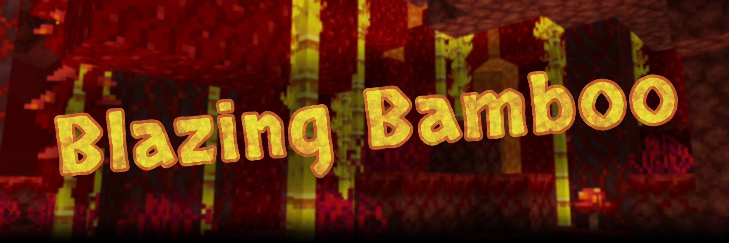 Blazing Bamboo Banner