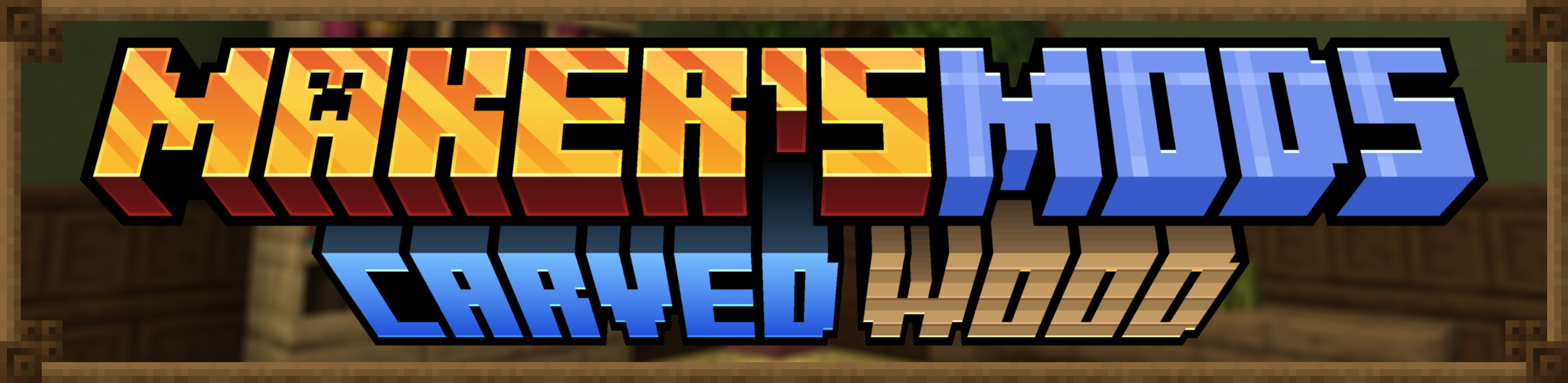 Carved Wood Logo