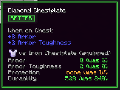 The full numbers with the details key held
