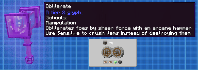 Obliterate glyph