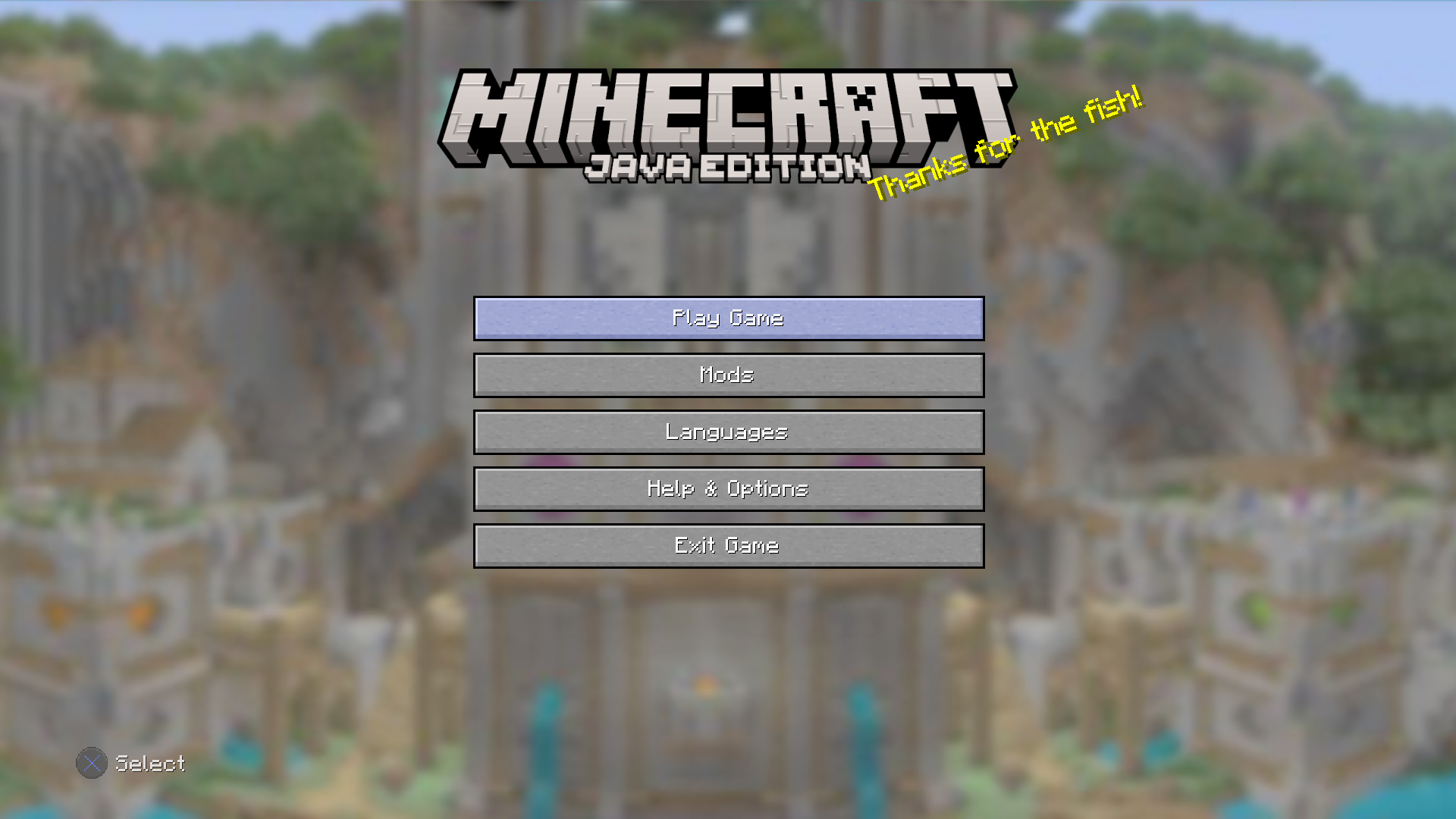 Title screen