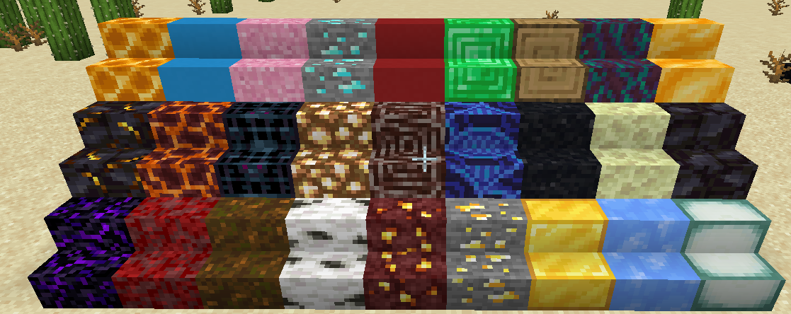 Some stairs from the mod